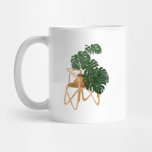 Trendy Plant Art, Botanical illustration 3 Mug